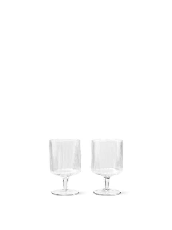Ripple Wine Glasses - Set of 2