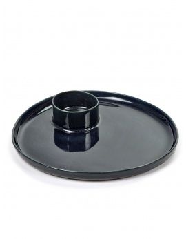 TAPASBORD DARK BLUE D16,5 H2,5