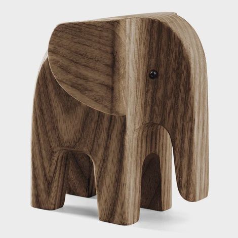 Elephant smoke stained ash