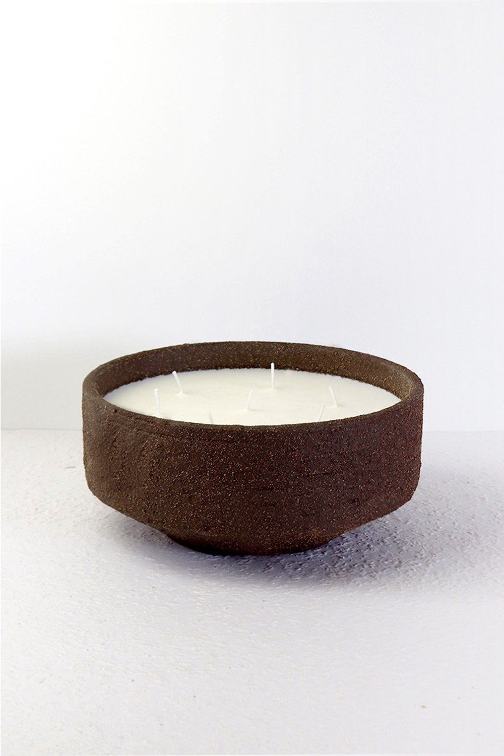 indoor candle scented - charcoal brown - Large