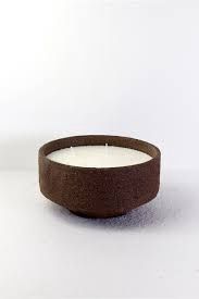 indoor candle scented - charcoal brown - Medium