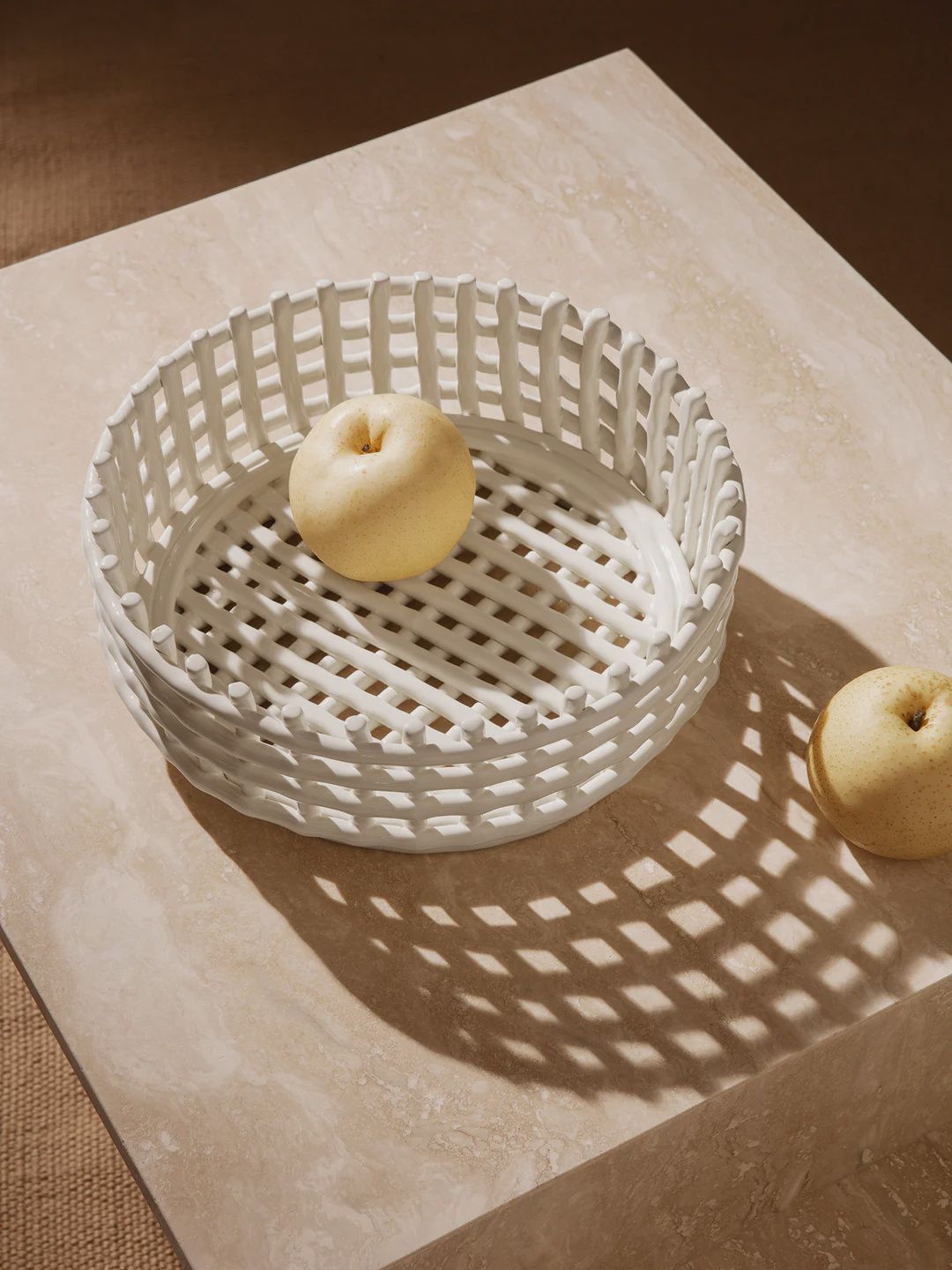 Ceramic Centrepiece - Off- white