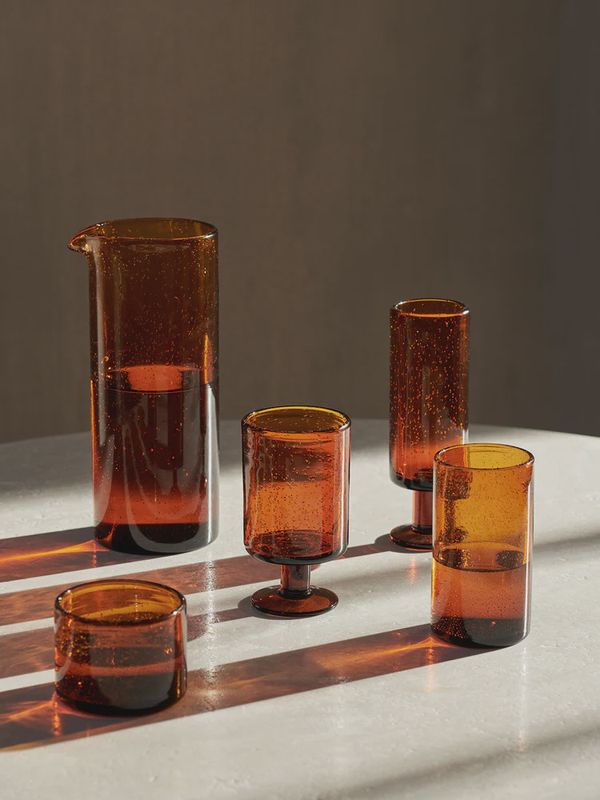 Oil jug - amber