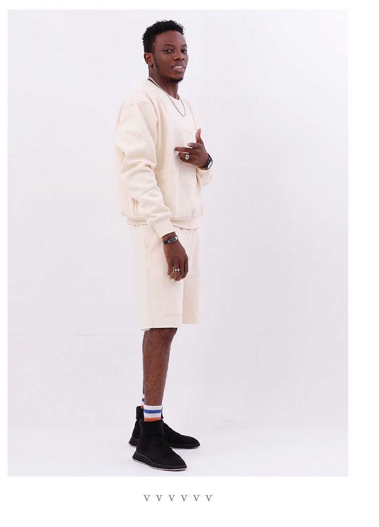 DAK Unisex Crewneck Sweater &#39;Beige&#39;