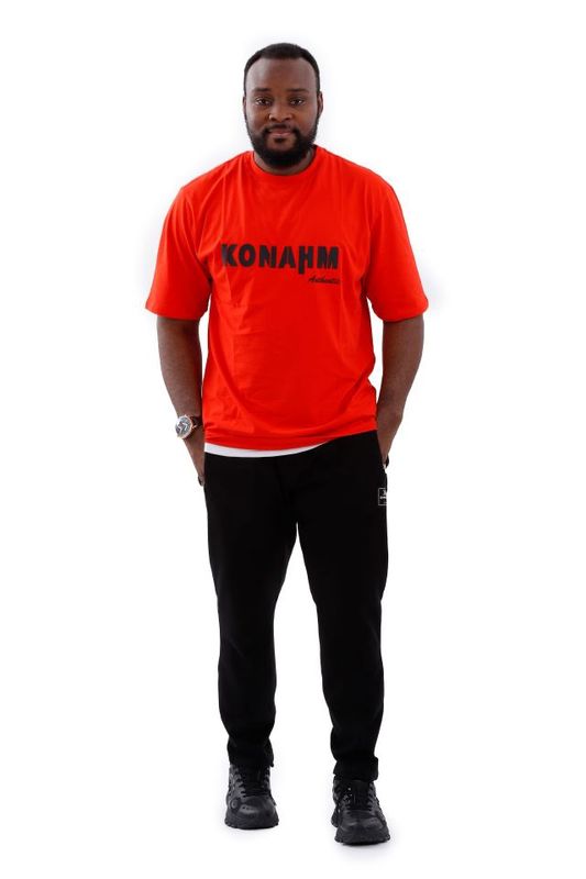 Konahm Authentic Tee &#39;Red&#39;