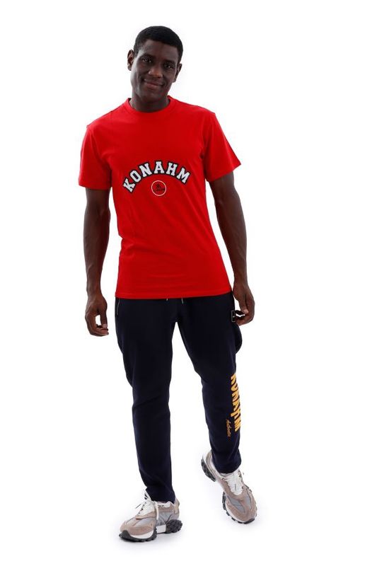 Konahm College Tee &#39;Red&#39;