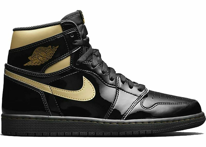 Jordan 1 Retro High &#39;Black Metallic Gold&#39; (2020)