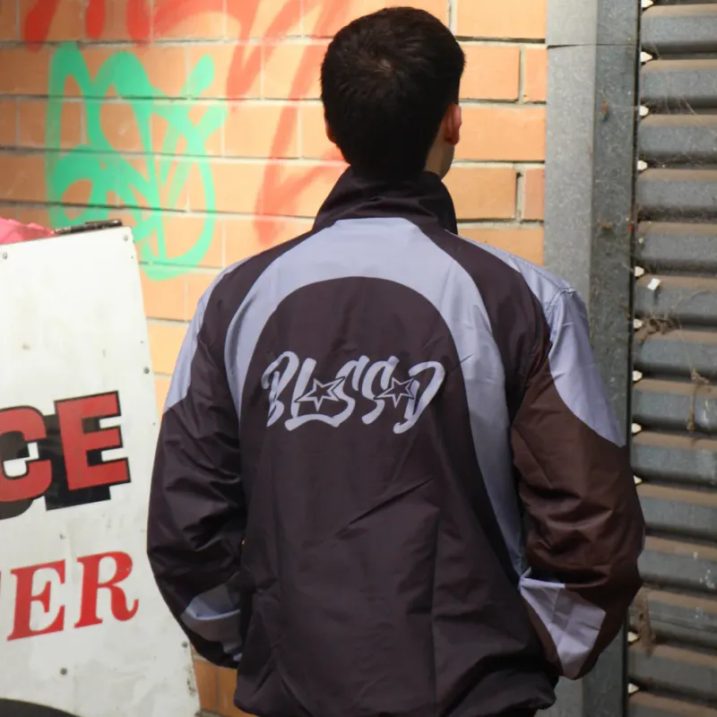 Forever Blessed Windbreaker - Black