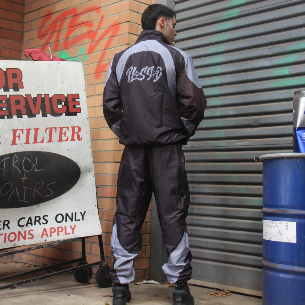 Forever Blessed Windbreaker Pant - Black
