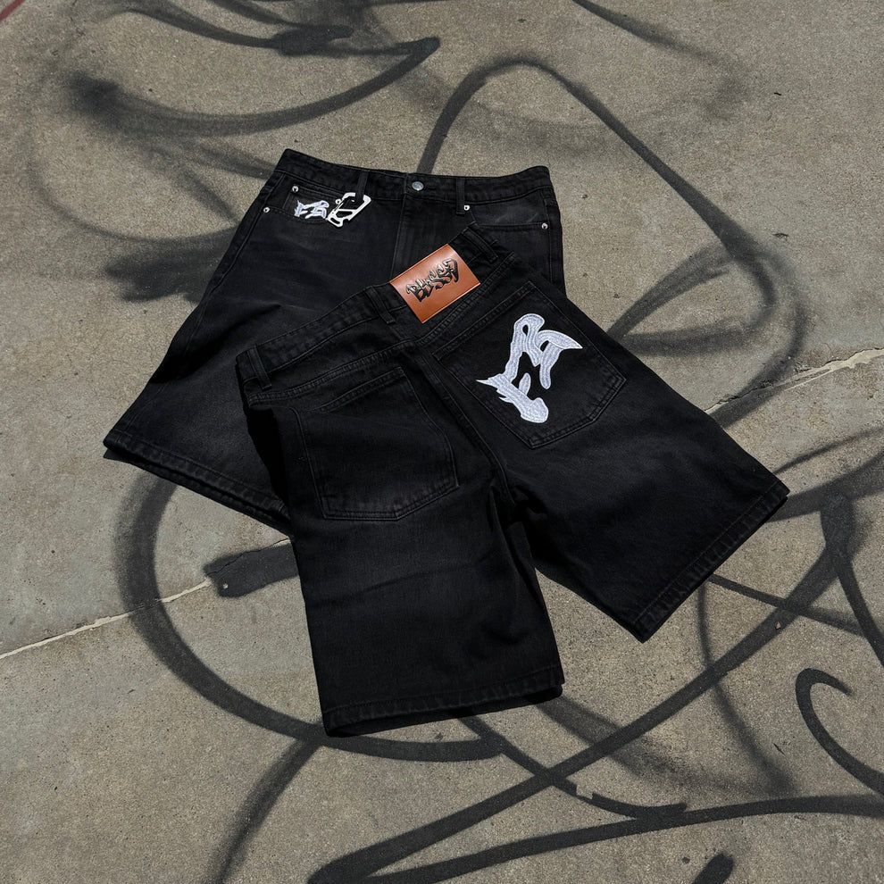 Blessed Jorts ' Black '