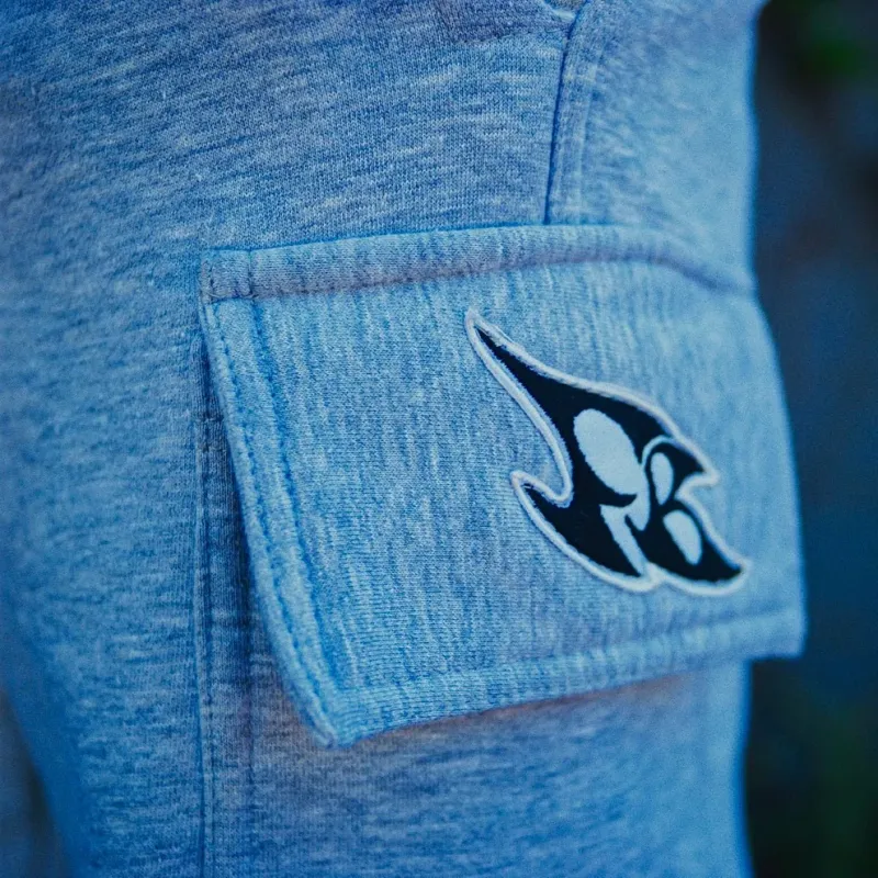 Cargo Cotton Shorts - Grey