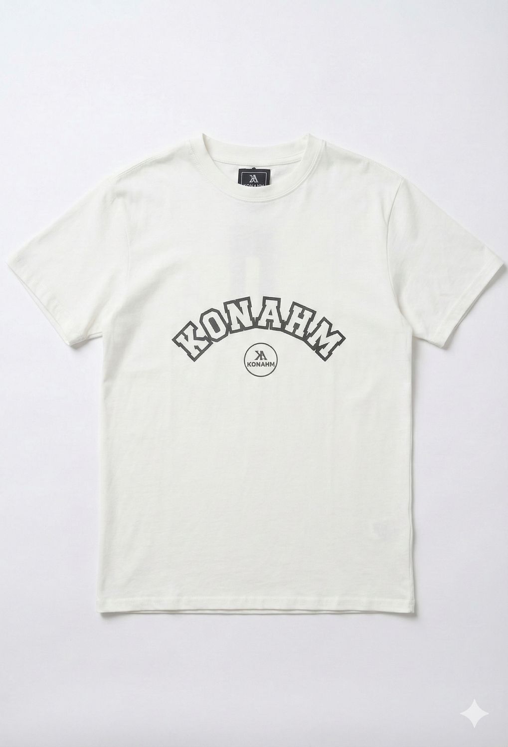Konahm College Tee 'White'