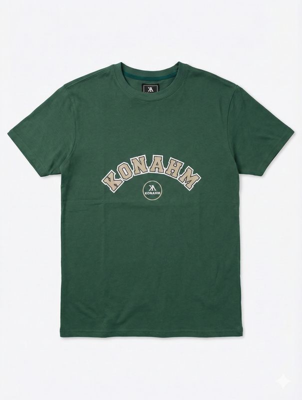 Konahm College Tee 'Viridian Green'