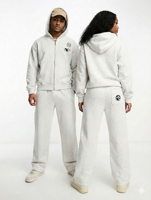 Fat Bernie Patched Sweatpants (Grey)