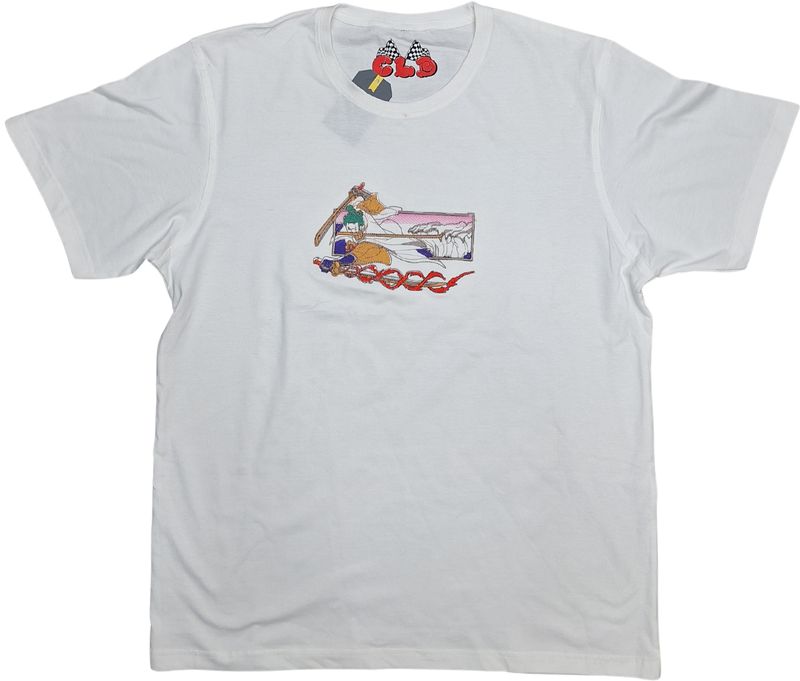 Sworn by the Sword Embroidered Tee