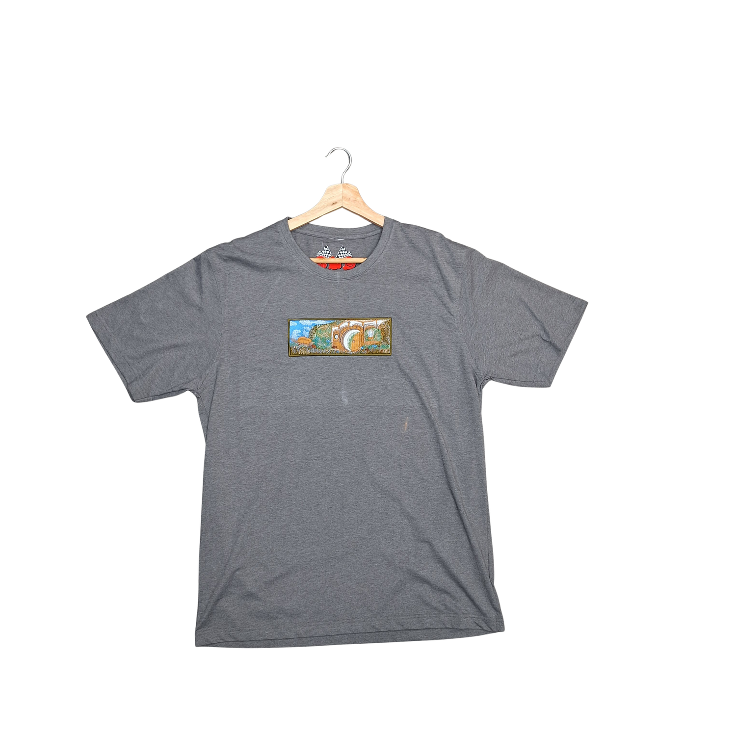 CLD Apparel Cld ' Cottage Tee, Colour: Grey, Size: Large