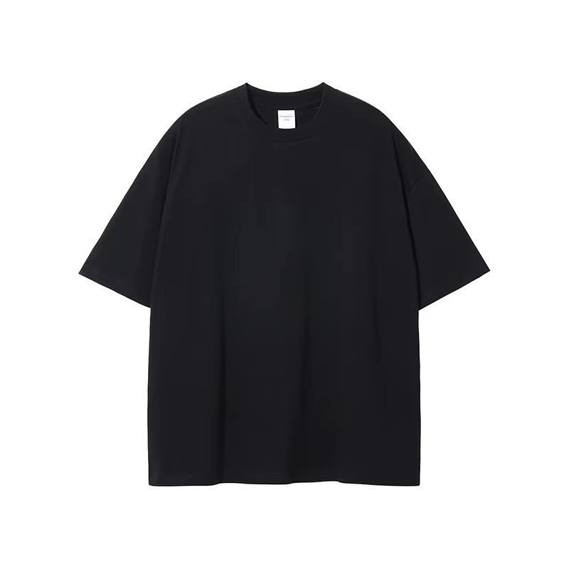 Slightly Ovesized Tee, Color: Black, Size: Small