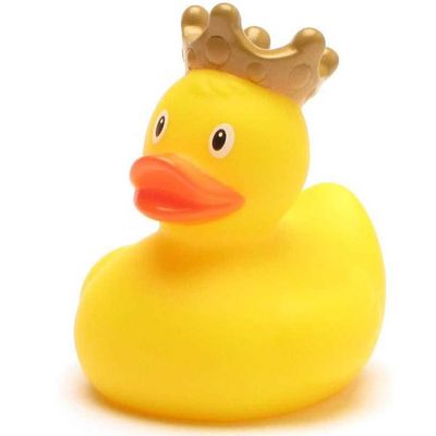 Mini Canard de bain - Roi jaune