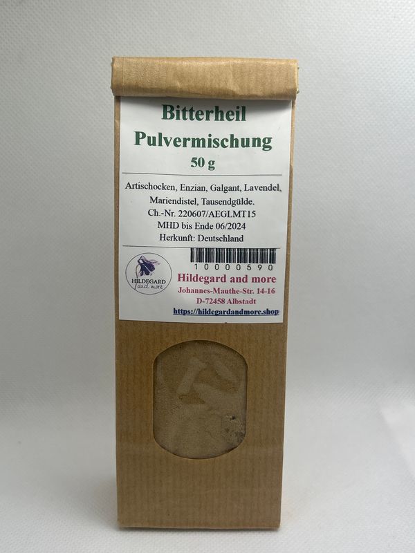 Bitterheil Pulvermischung
