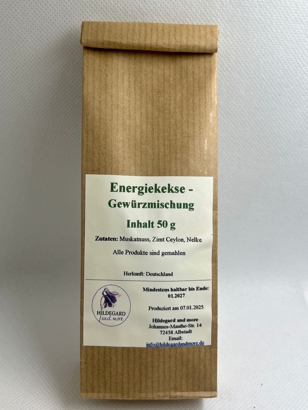 Energiekekse, Nervenkekse Gewürzmischung