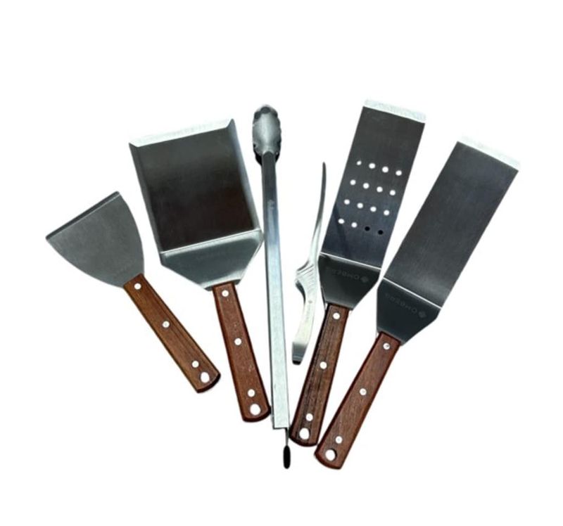 Verktygskit grill & stekhäll 7 delar