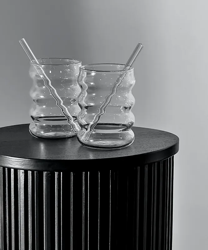 Santorini set de 2 vasos de cristal