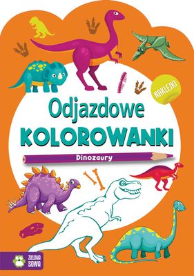 Odjazdowe kolorowanki. Dinozaury.
