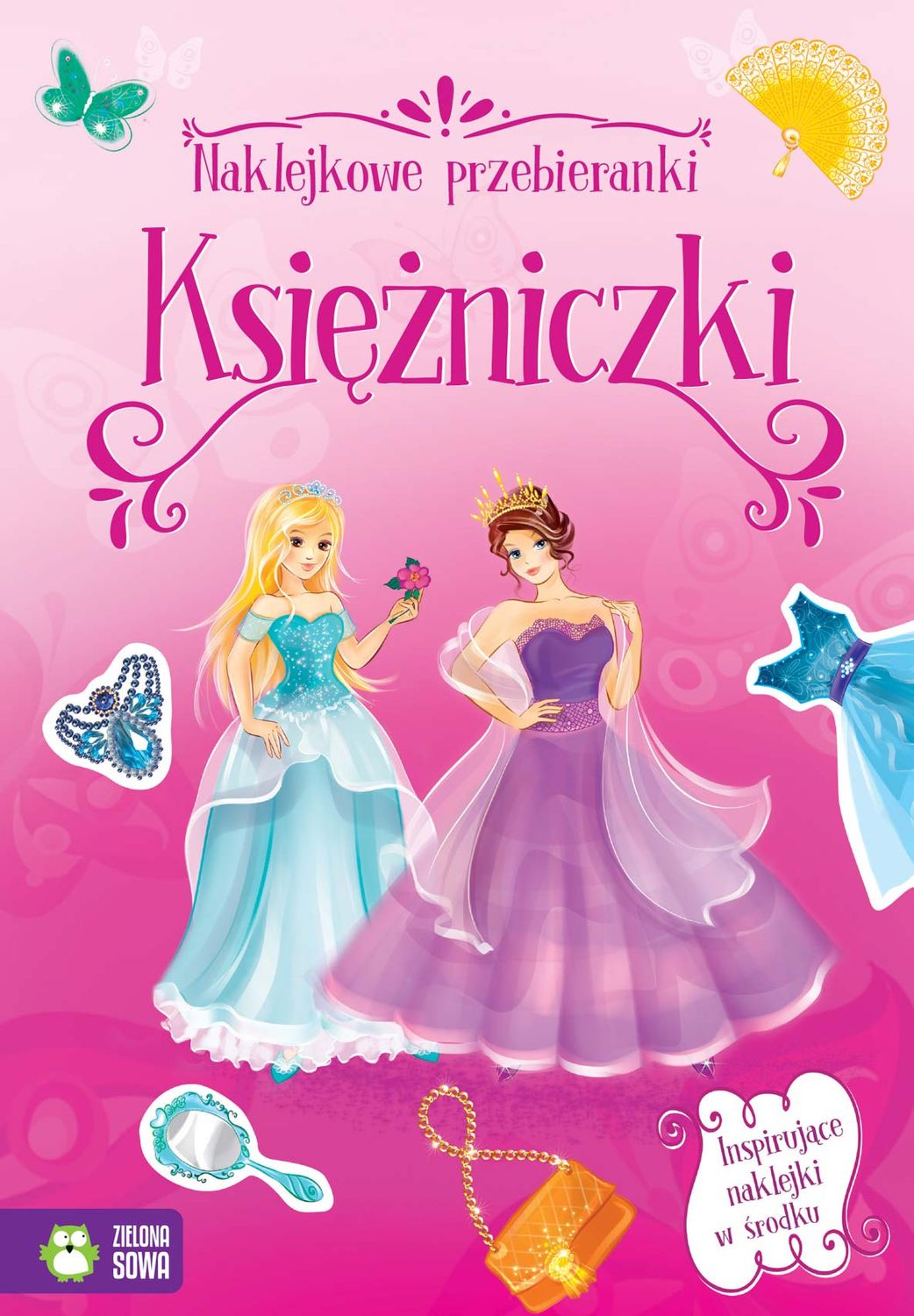Naklejkowe przebieranki. Księżniczki.