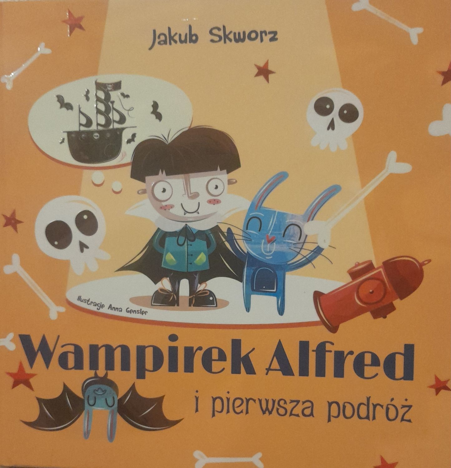 Wampirek Alfred i pierwsza podróż.