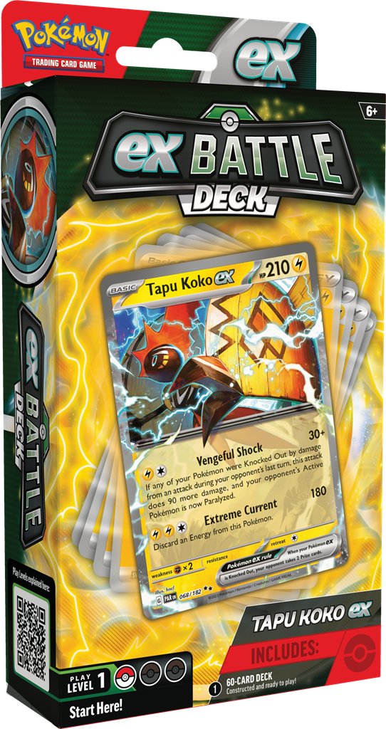 Pokémon - ex Battle Decks - Iron Leaves / Tapu Koko