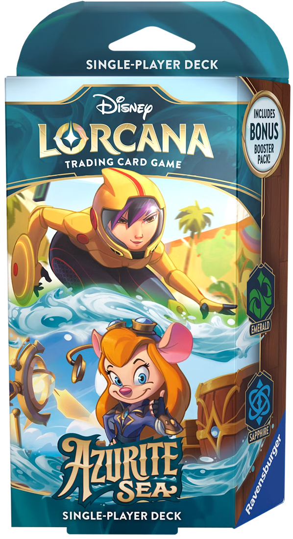 Disney Lorcana - Azurite Sea - Starter Deck Tomago & Hackwrench