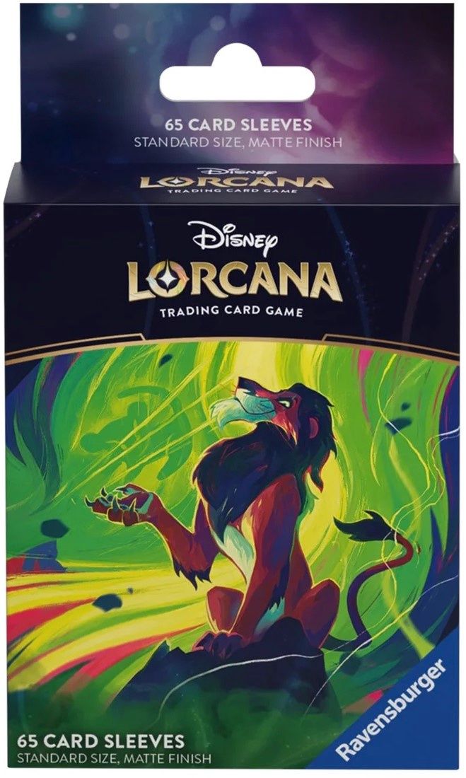 Disney Lorcana - Azurite Sea - Card Sleeves Scar