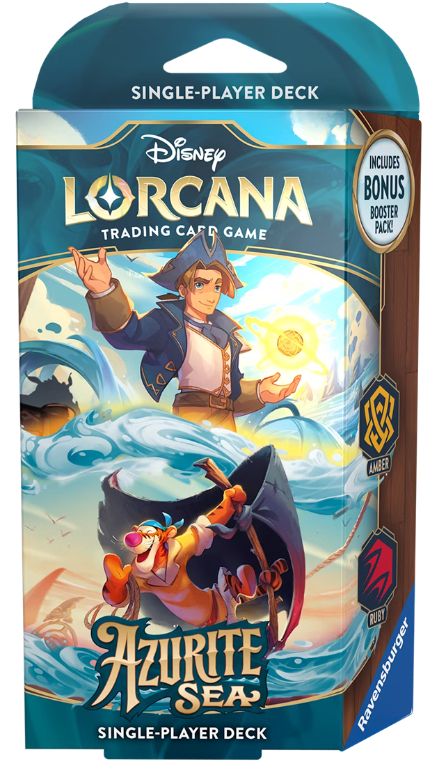 Disney Lorcana - Azurite Sea - Starter Deck Jim & Tigger