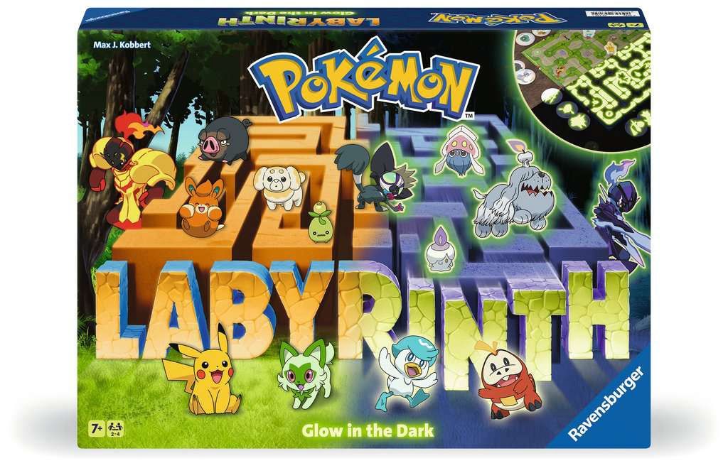 Labyrinth Pokemon Glow in the Dark