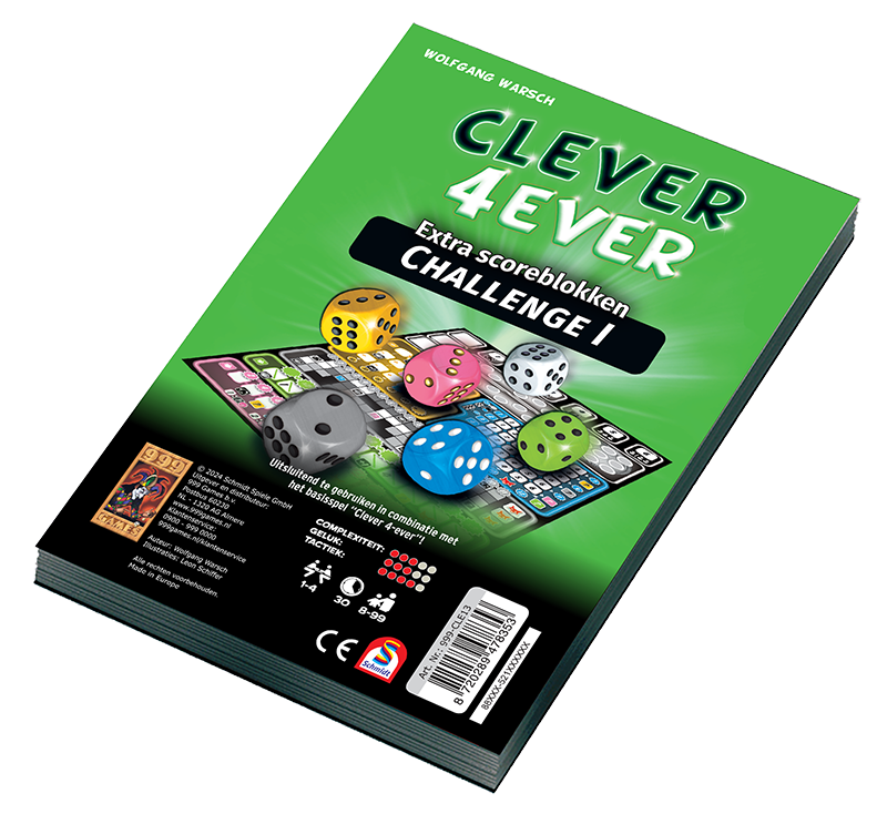 Scoreblokken Clever 4Ever  Challenge 1