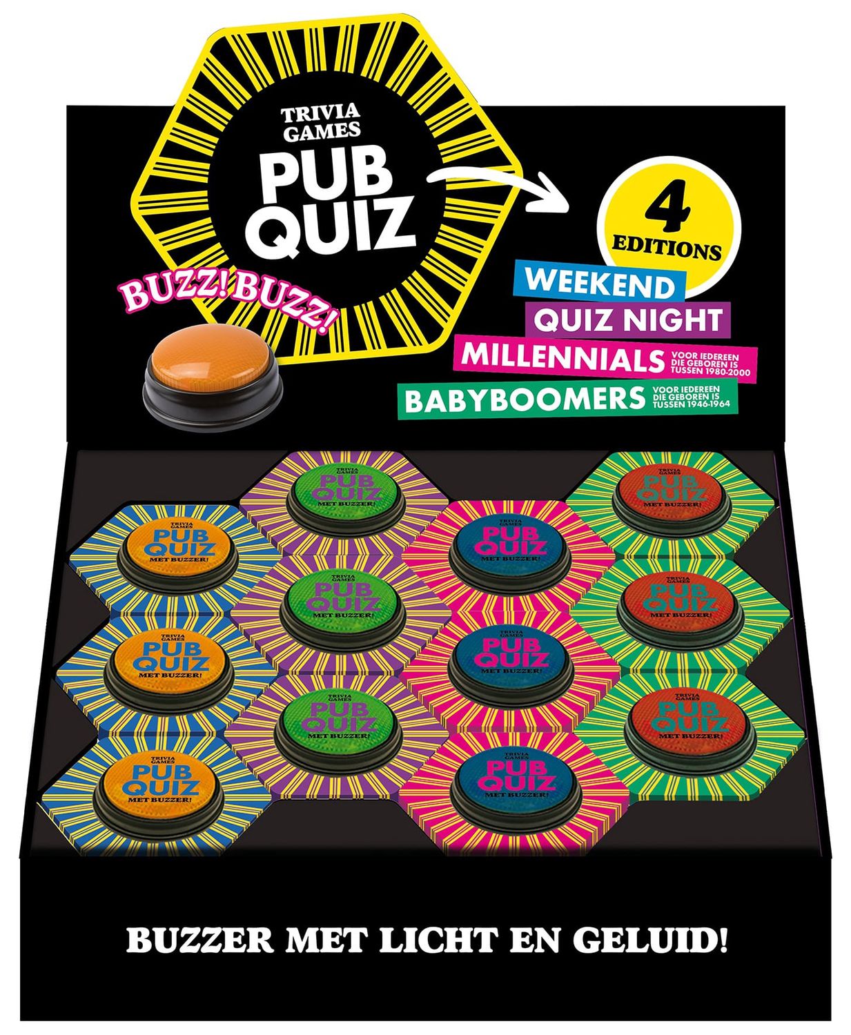 Pubquiz met Buzzer - Millennials Edition