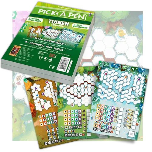 Pick a Pen Tuinen Seizoenen Scoreblokken