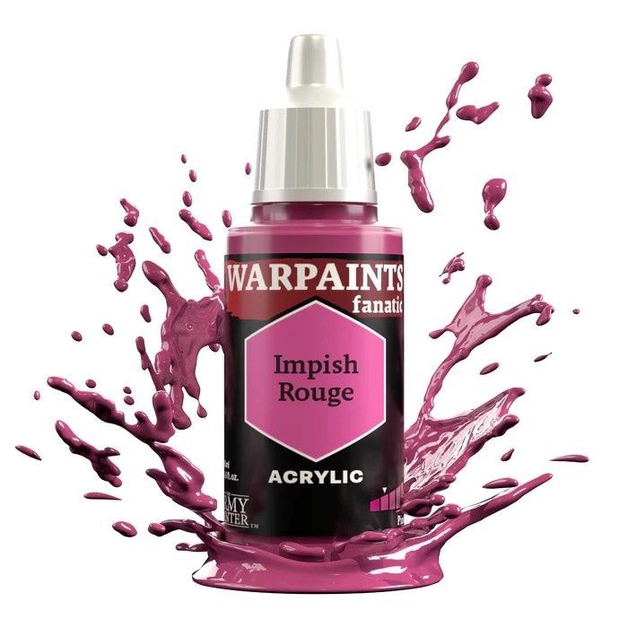 Warpaints Fanatic: acrylic - Impish Rouge