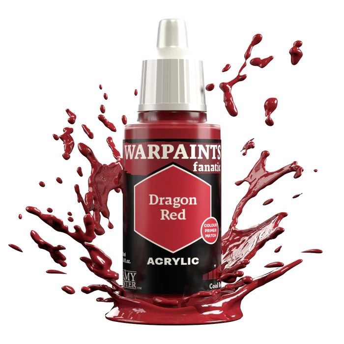 Warpaints Fanatic: acrylic - Dragon Red