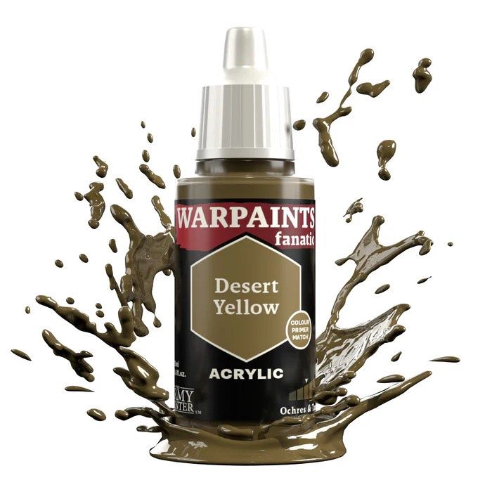 Warpaints Fanatic: acrylic - Desert Yellow