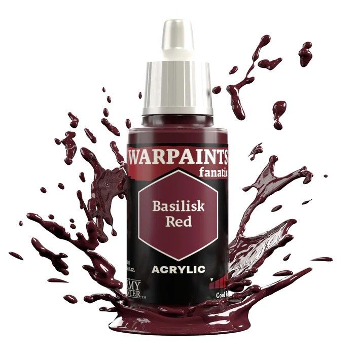 Warpaints Fanatic: acrylic - Basilisk Red