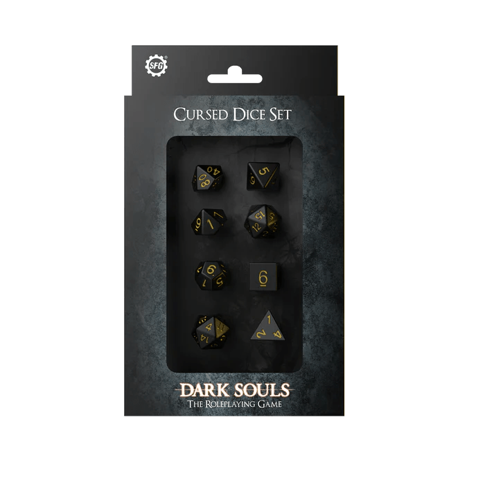 Dark Souls Cursed Dice Set