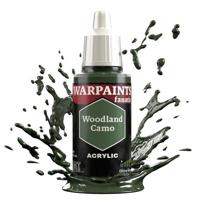 Warpaints Fanatic: acrylic - Woodland Camo