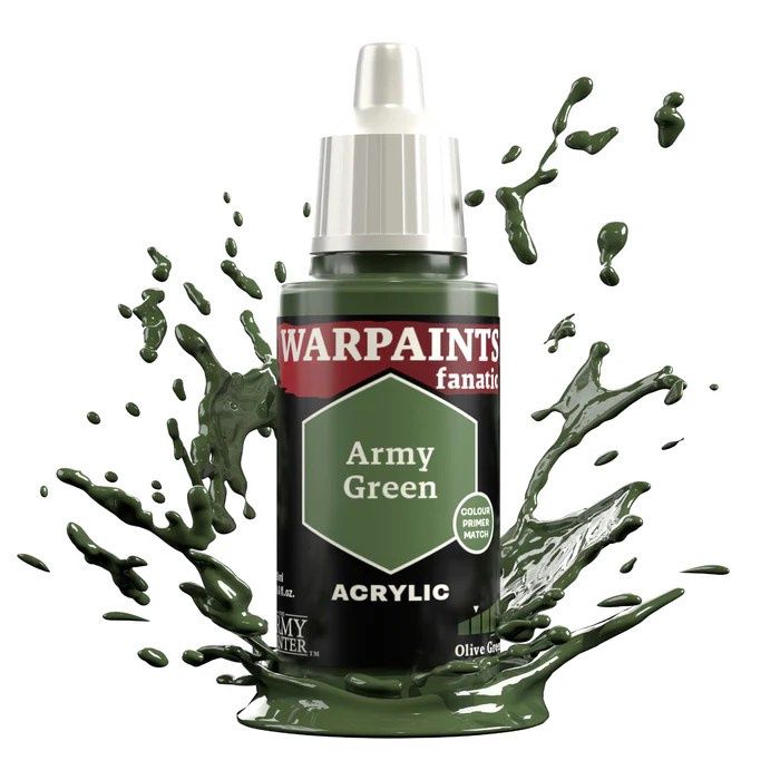 Warpaints Fanatic: acrylic - Army Green