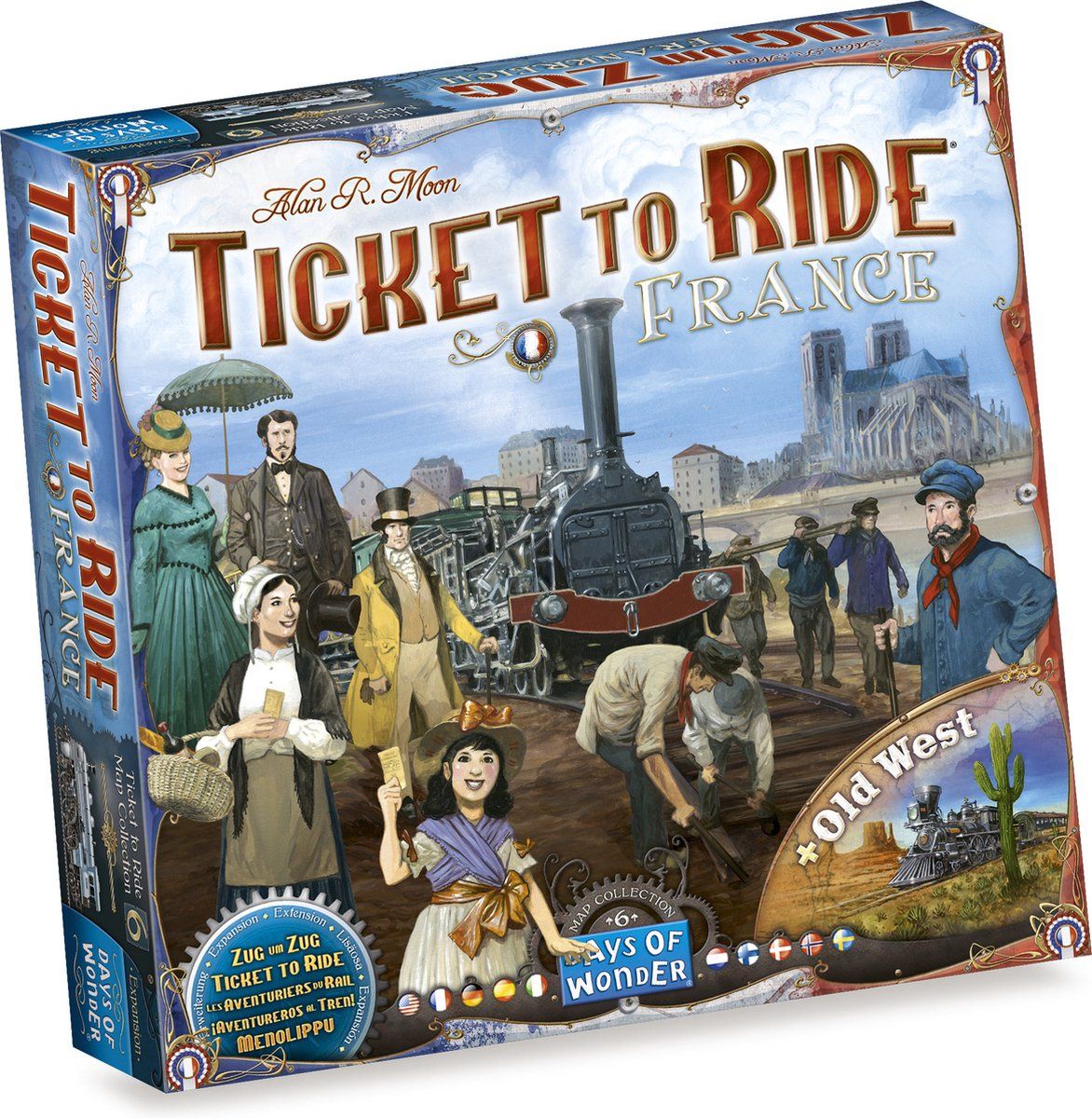 Ticket to Ride: Frankrijk + Oude Westen