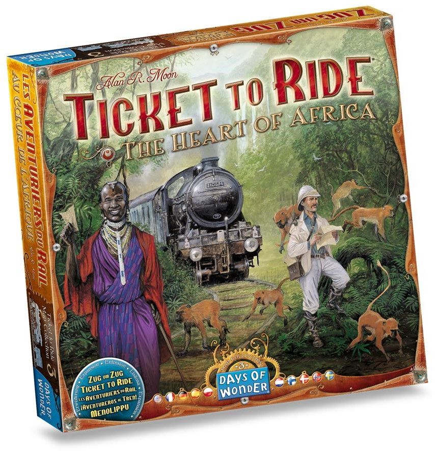 Ticket to Ride: The Heart of Africa
