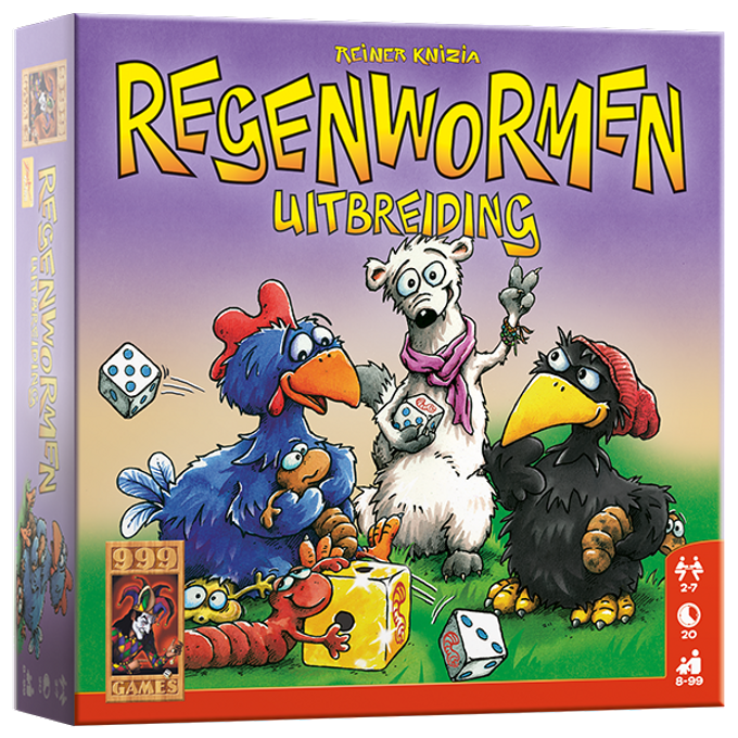 Regenwormen Uitbreiding