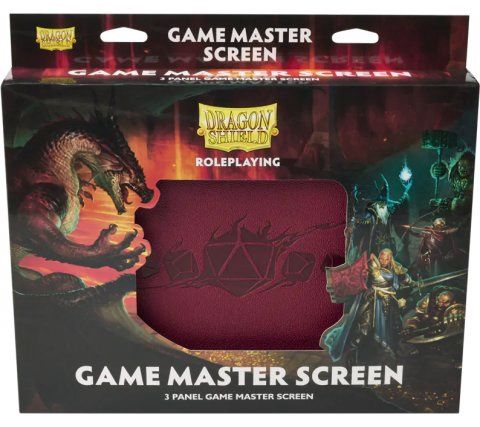 Game Master Screen Blood Red