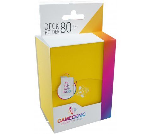 DECKBOX Deck Holder 80+ Yellow