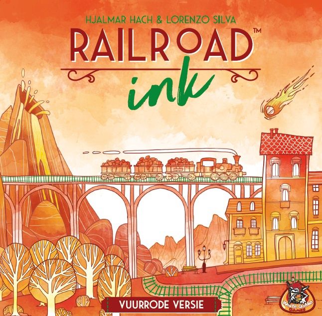 Railroad Ink (Vuurrode versie)